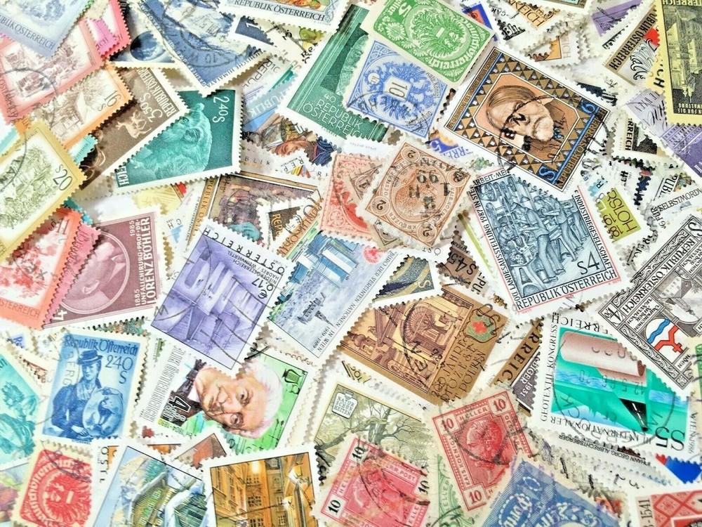 AUSTRIA - 200 STAMPS - ALL DIFFERENT - USED