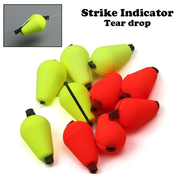 5 Tear Drop Strike Indicators-Combine shipping
