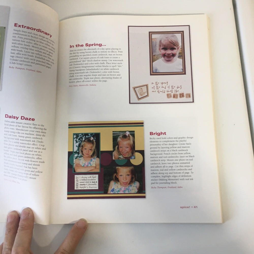 Memory Makers All Girl Scrapbook Pages