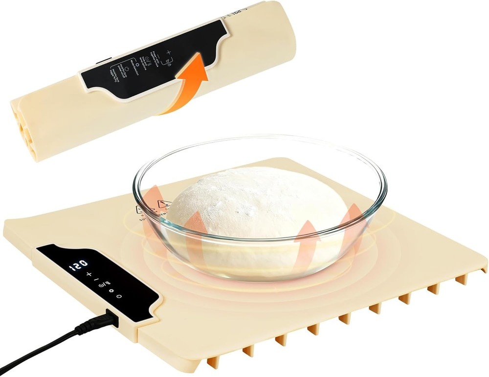Bread Proofing Box W/ 85-200°F Temp Control & 12H Timer Full-Surface Fast