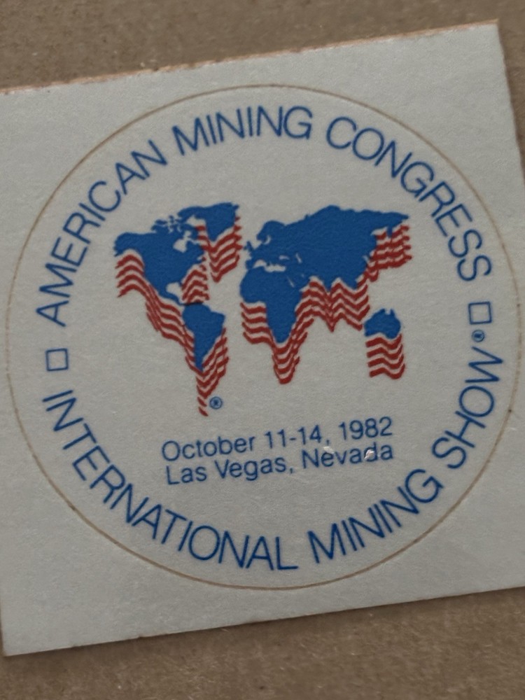 Coal Mining Stickers. Item 15