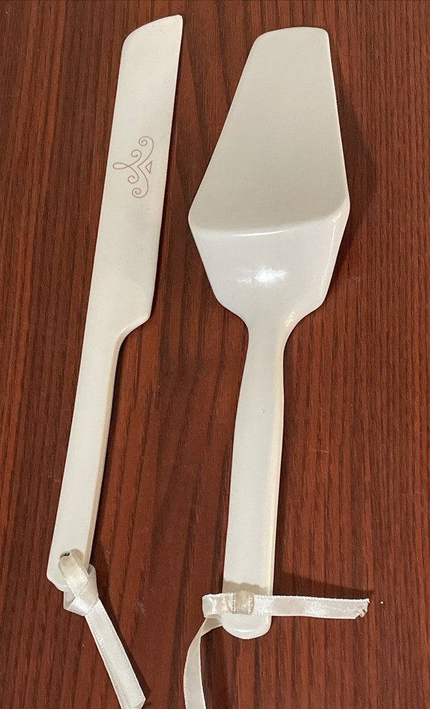 Cake Knife & Server Style Me Pretty Ceramic Wedding Set