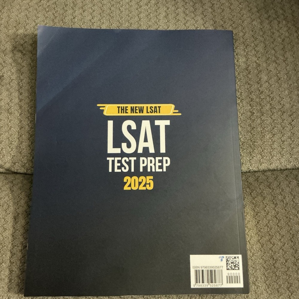 LSAT Test Prep 2025 - The New Format, 6 Full Length Practice Tests