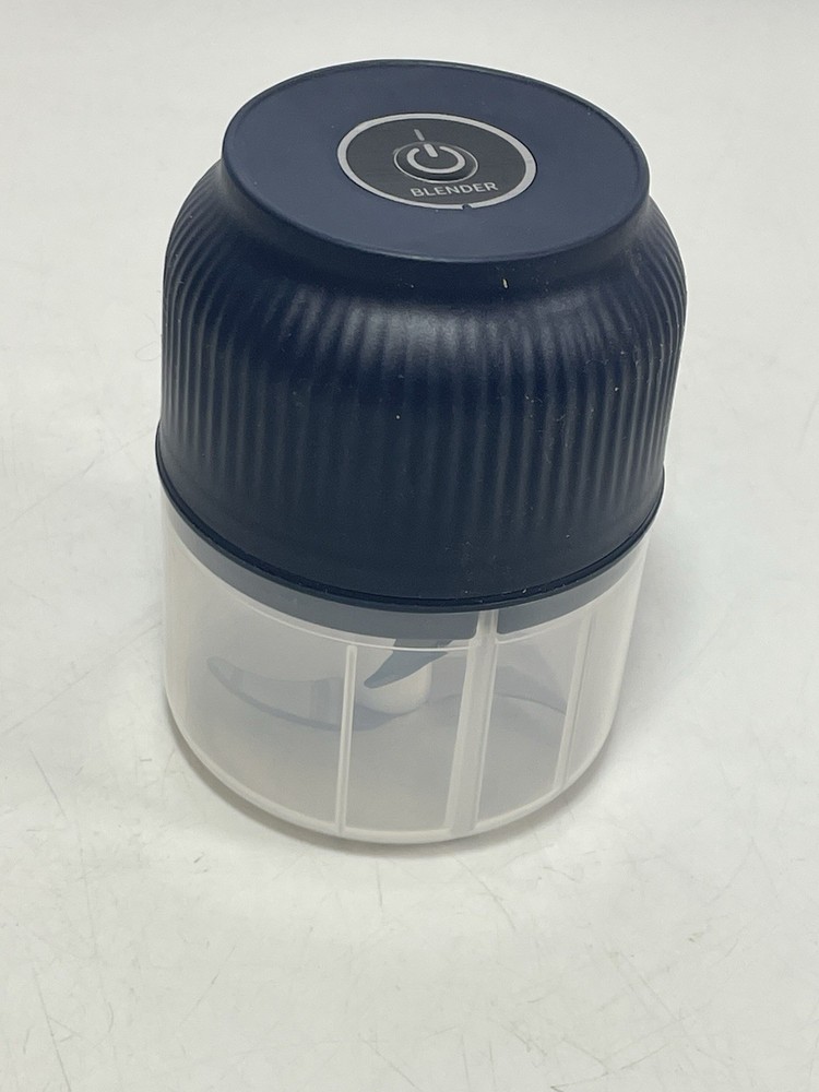 Type-C Rechargeable Electric Food Hand Processor 260Ml - Reverse-Plug New