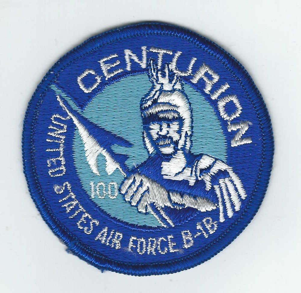 80s B-1B CENTURION patch