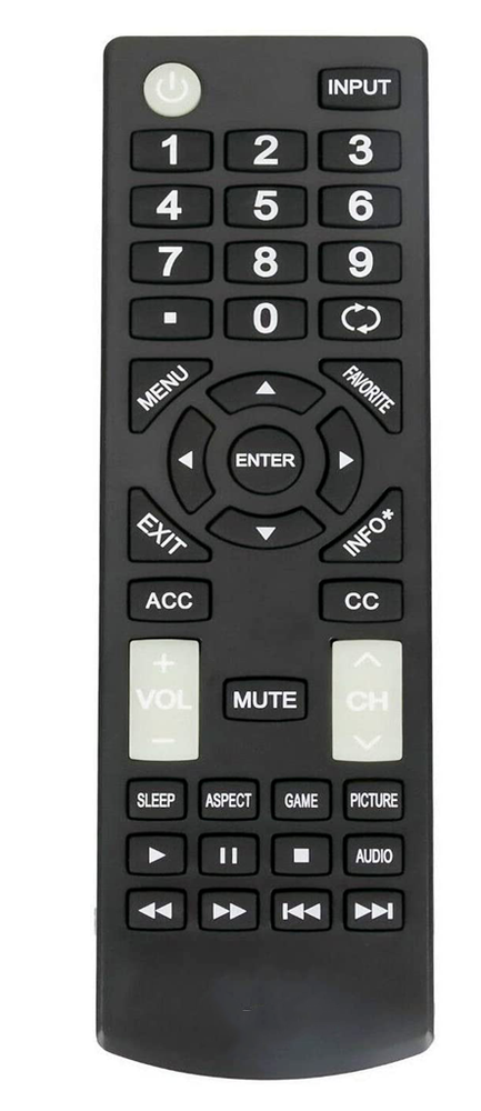Universal Remote Control Compatible for Insignia LED LCD TV