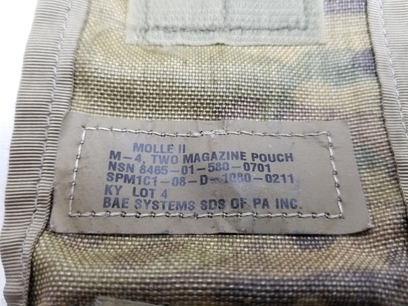 MOLLE II Double Mag Pouch OCP Multicam MINT