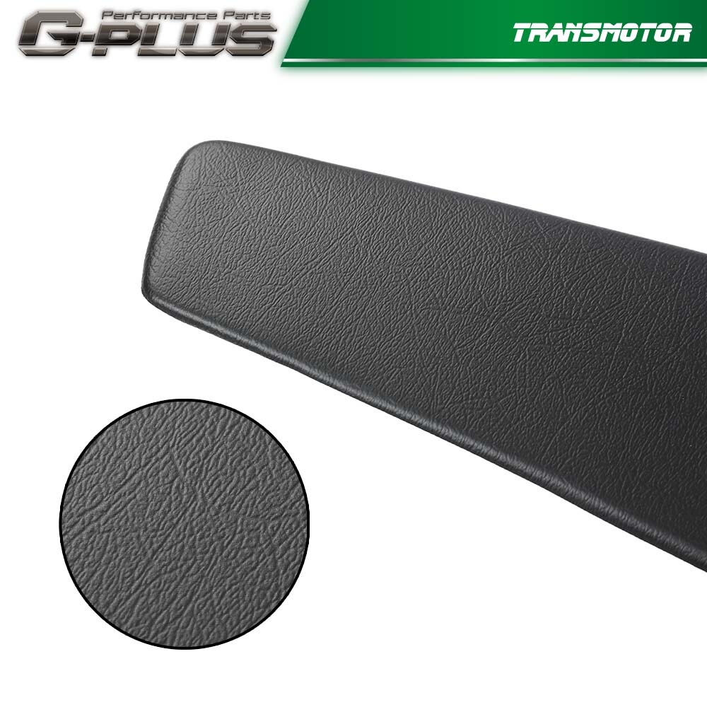Fit For 2010-2014 Ford Mustang Dashboard Door Panel Insert Set Smooth Black New