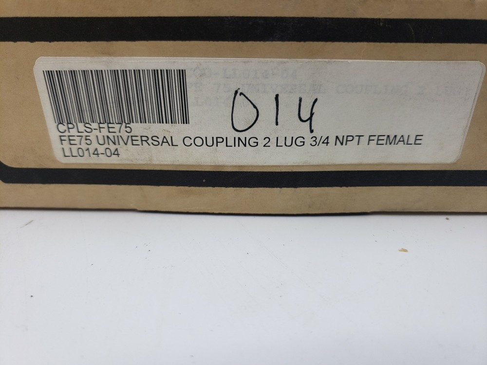 Dixon FE752 Lug 3/4 NPT Female Universal Coupling