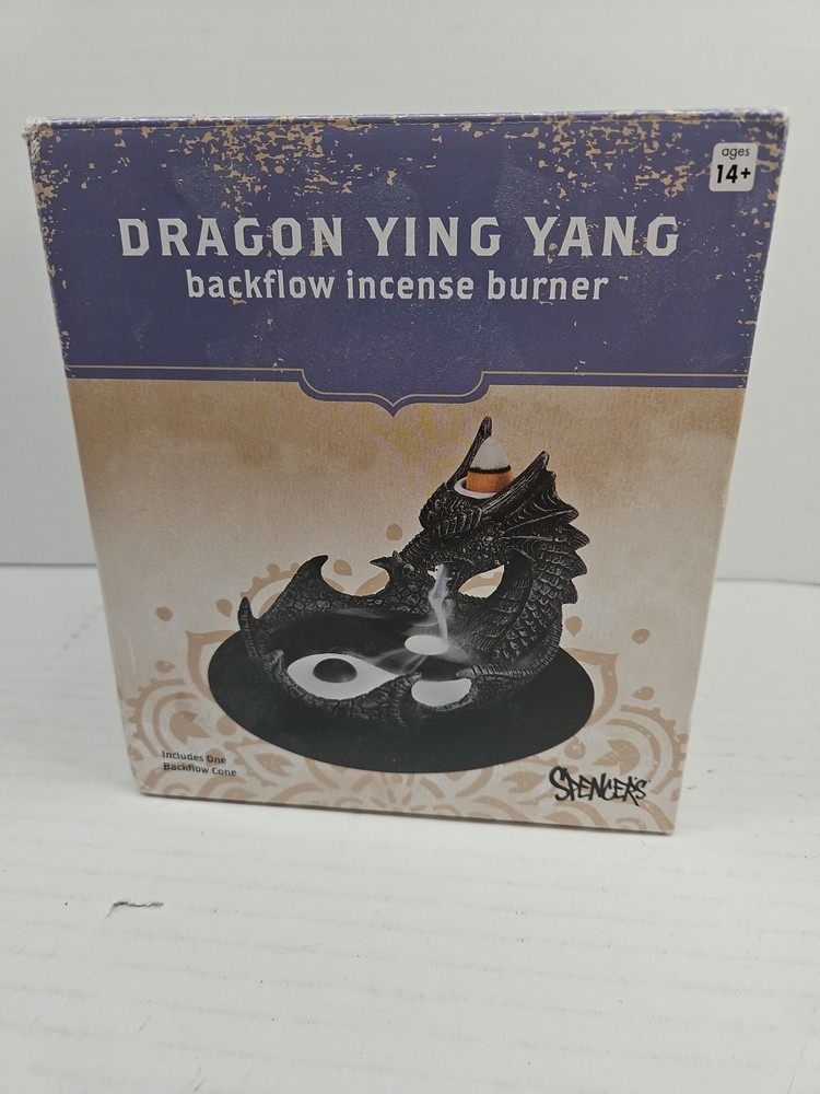 Dragon Ying Yang Backflow Incsense Burner