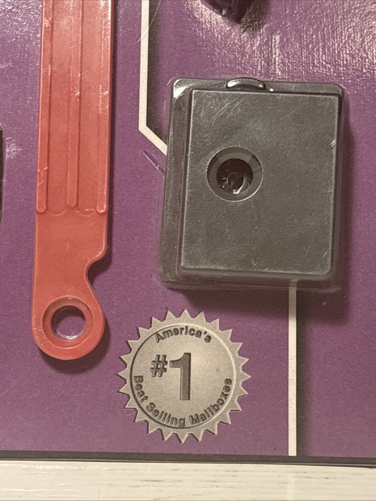 Flag Kit Red Gibraltar Mailboxes Replacement Mailbox Rust Proof Sealed New