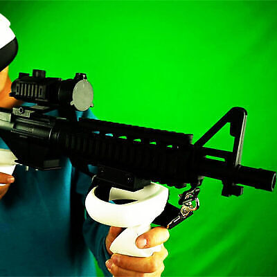 VR Headset Controller Double Handle Magnetic Bracket vr game shooting Gun Mount