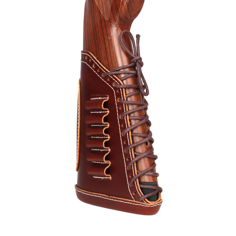 Tourbon Shooting Recoil Pad Rifle Cheek Rest Riser Gun Ammo Hold Buttstock Cover