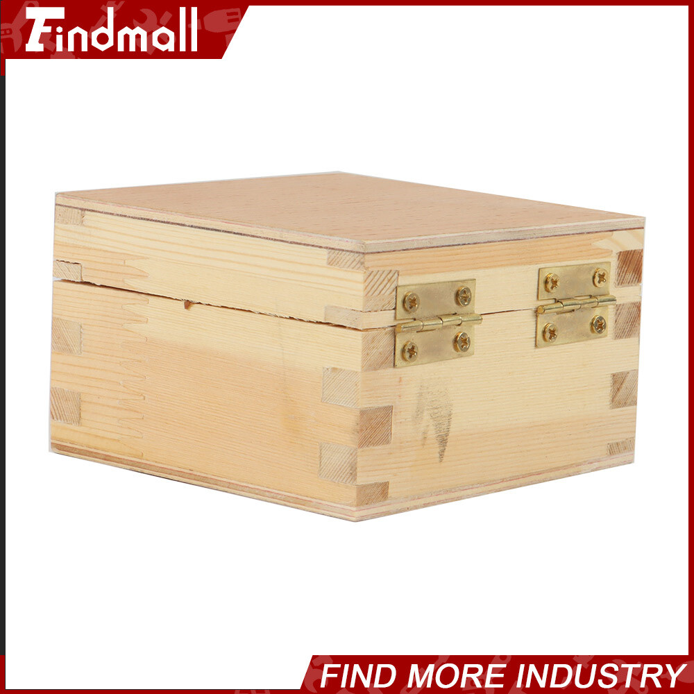 Findmall 1-5/8" x 1-1/4" x 1-1/4" V-Block and Clamp Set Hardened Steel 90 Degree