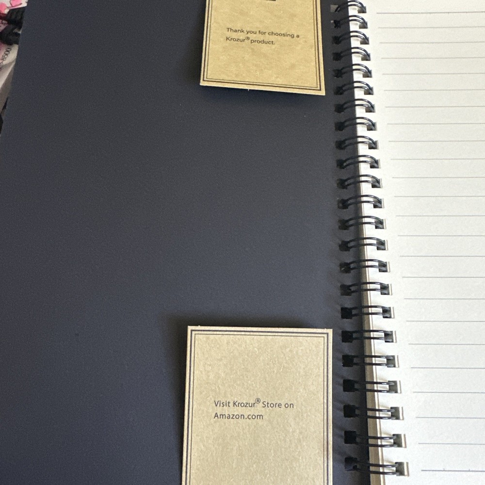 Krozur A5 Notebook Journal Planner Sketchbook 100gsm
