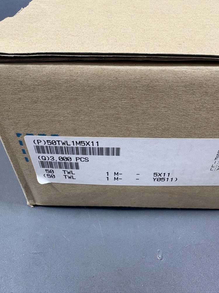 1000pcs 1uF 50V Electrolytic Capacitor Rubycon Axial 85°C