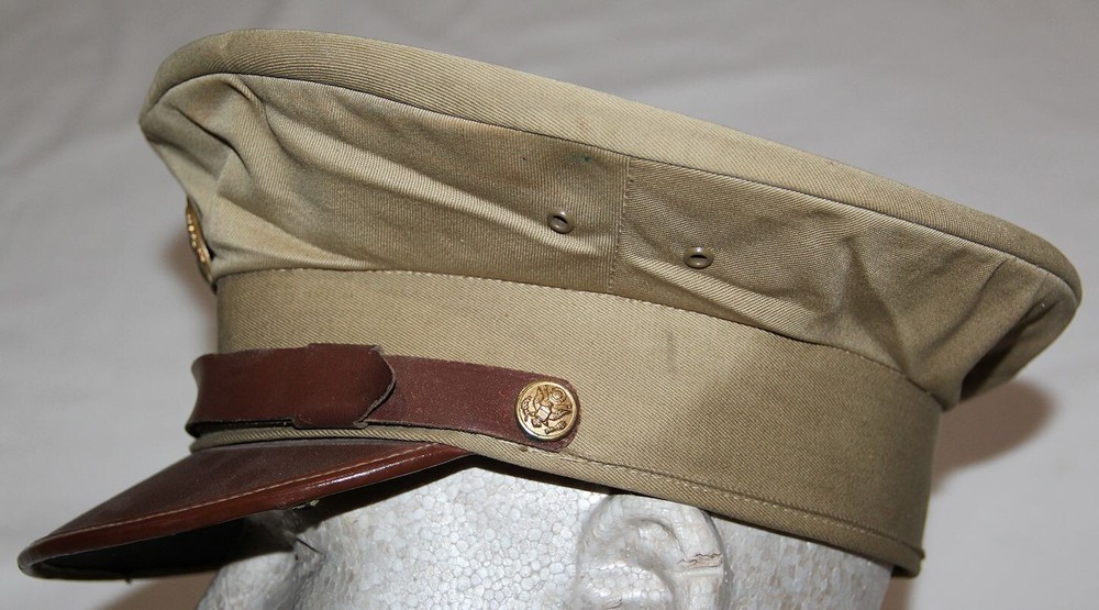 ORIGINAL WWII EM ARMY VISOR CAP