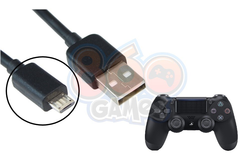 Sony PlayStation 4 Wireless Controller USB Charging Cord Cable Charger PS4