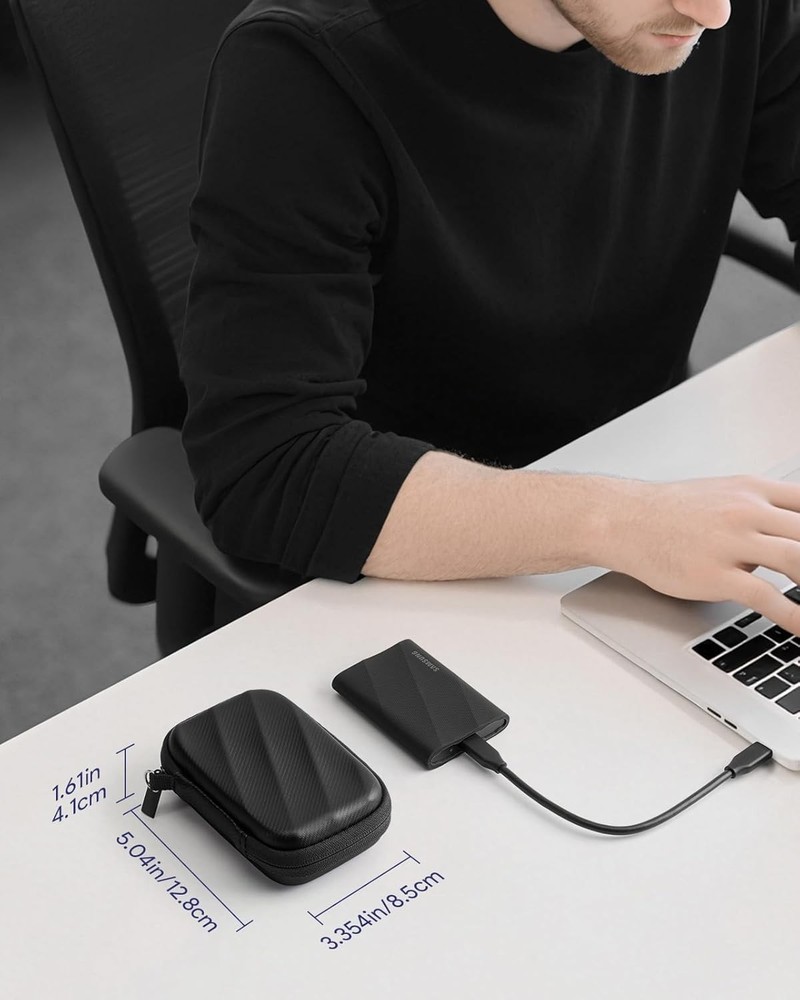 Protective Storage Case for Portable Solid State Drive