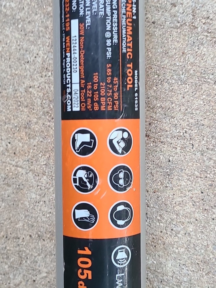 WEN 61635 5-in-1 Pneumatic Multi-Function Tool No Attachement. Orginal.....