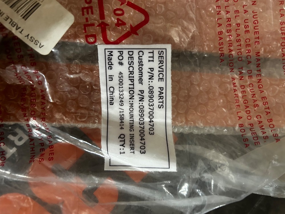 RIDGID 89037004703 Table Insert