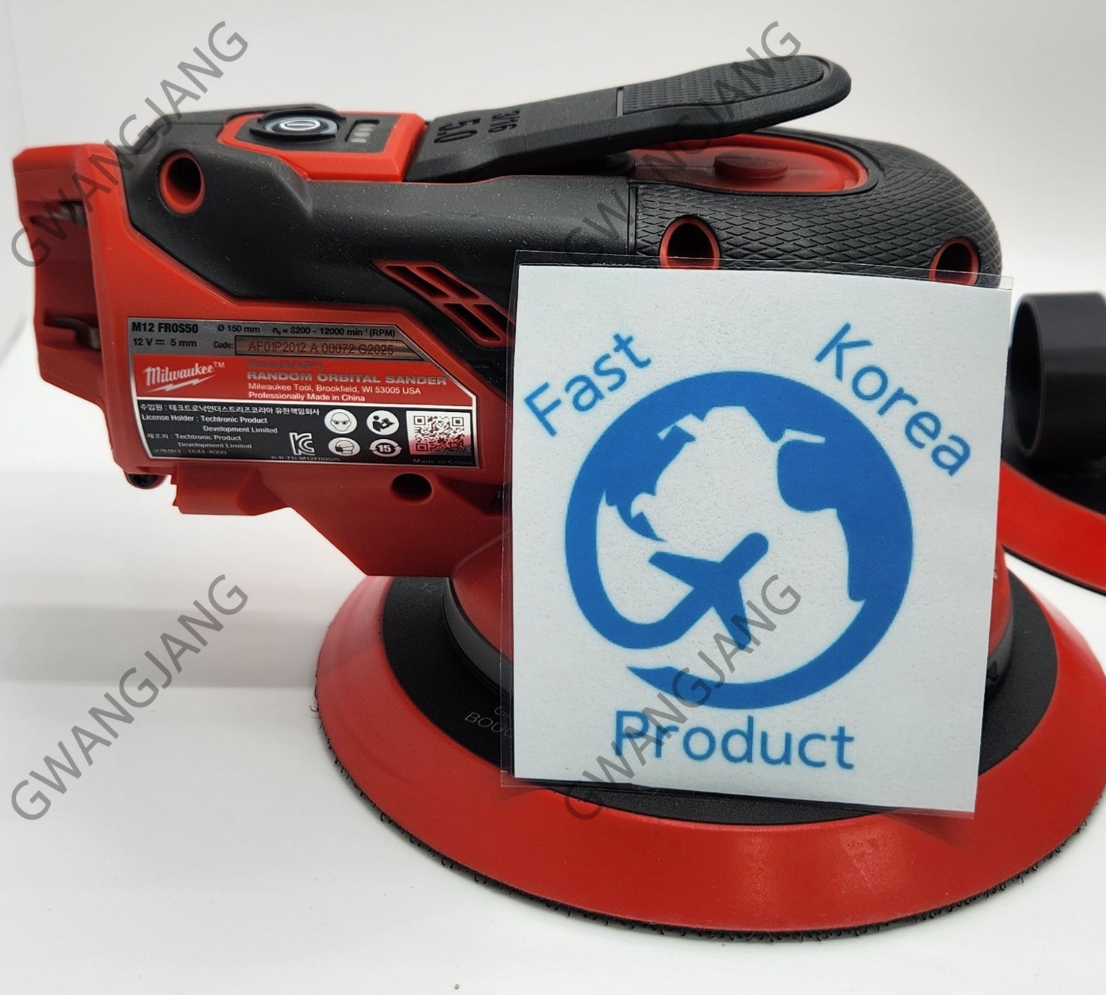 Milwaukee M12FROS50 12V 6" Orbital Sander Bare Tool Only Body DIY Professional