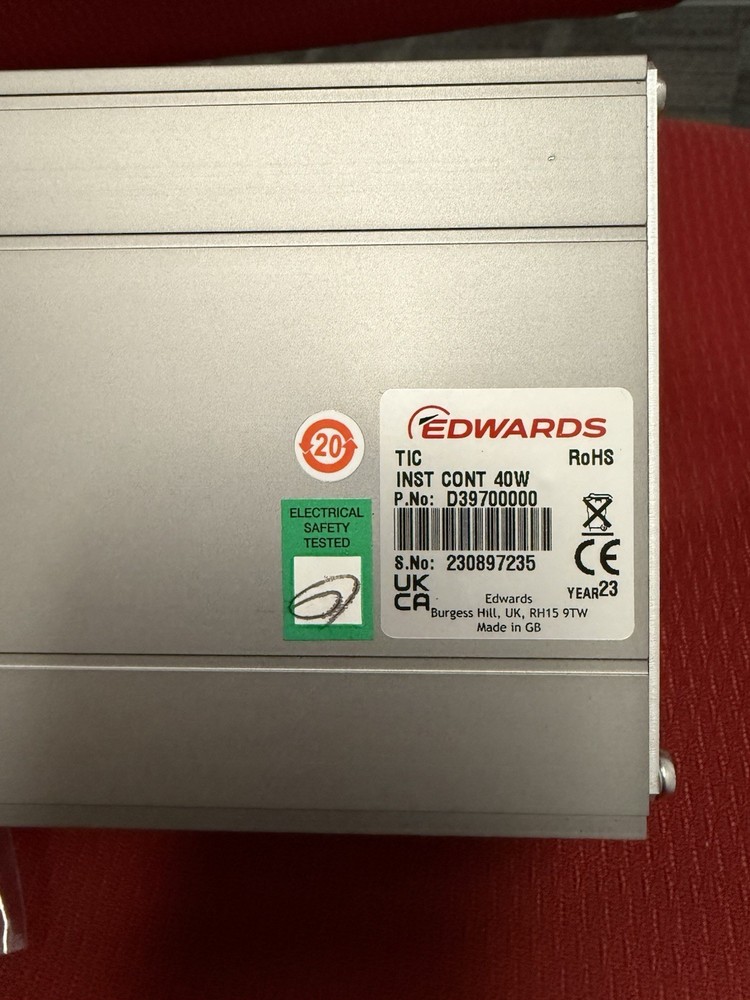 Edwards Vacuum TIC Instrument Controller D39700000