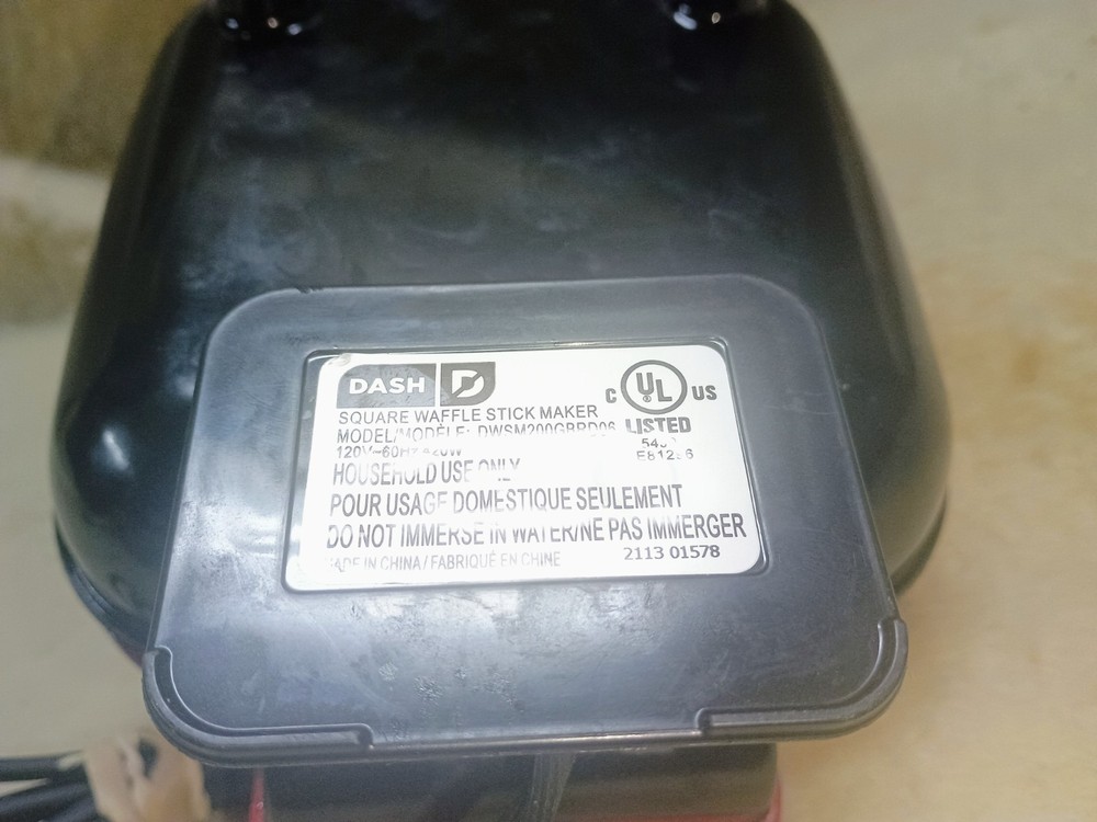 Dash Waffle Maker machine Fast Breakfast Maker 4.5" DWSM200GBRD06