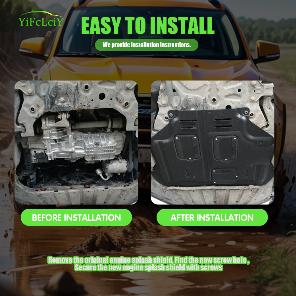 For 2013-2018 Ford C-Max Under Engine Lower Cover Splash Shield Mud Guard Board