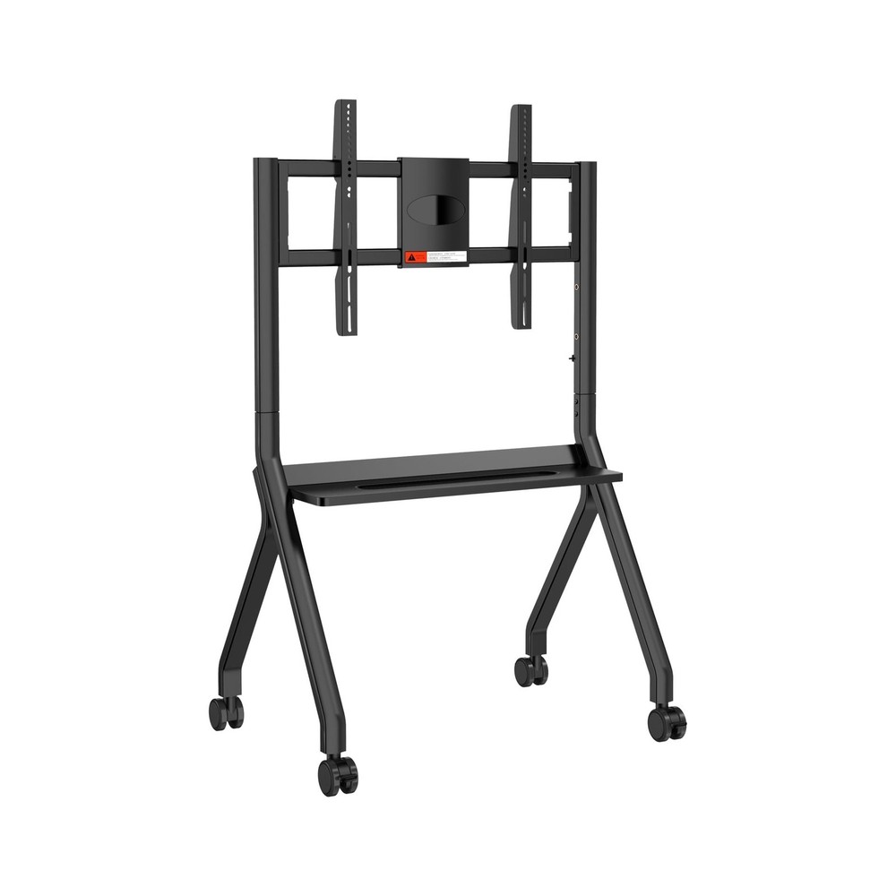 Smart Board Stand for Interactive Whiteboard 47"-65", Four Lockable Wheels, D...
