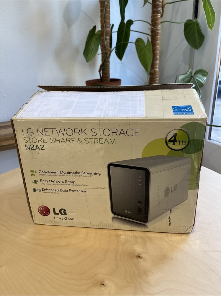 LG NETWORK STORAGE N2A2 EXTERNAL HDD 4TB