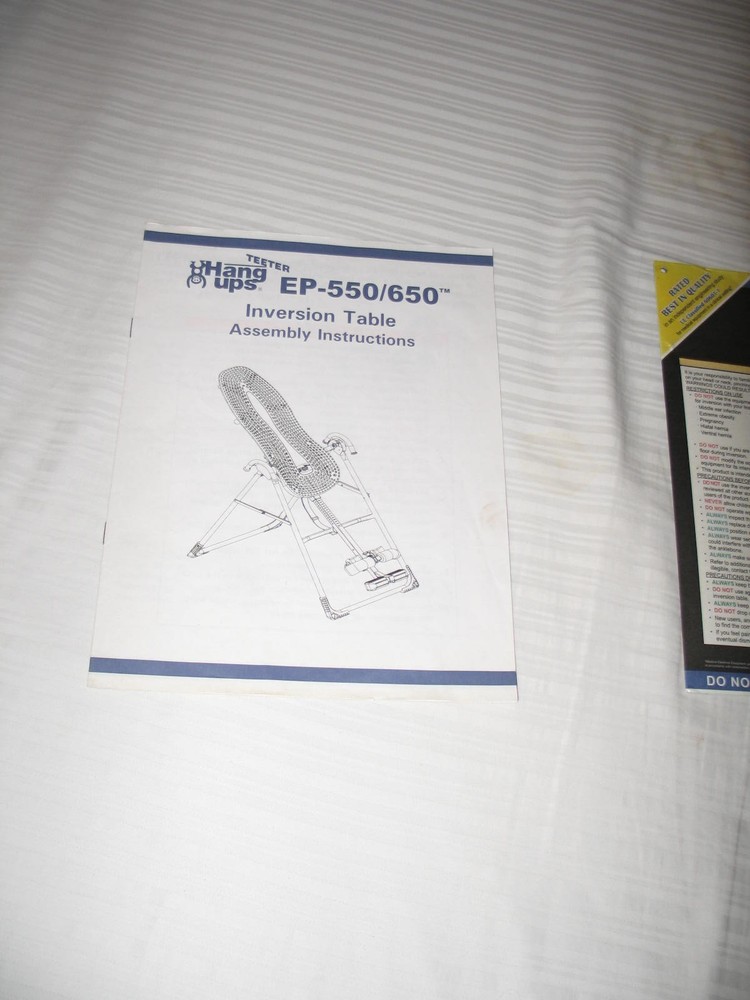 Teeter Hangups Inversion Table