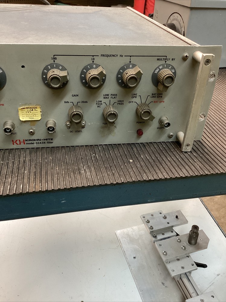 Krohn-Hite model #3343R Filter