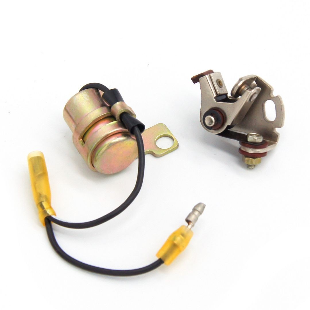 Ignition Points & Condenser Kit 1974-76 Honda mt250 mr250 mr mt 250 elsinore oem