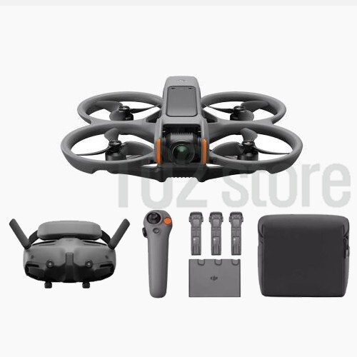 DJI Avata 2 Fly More Combo Camera Drone (3 Bastteries) + RC Motio 3 + Goggles 3