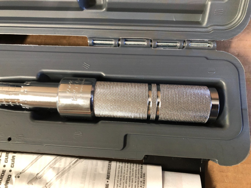 PROTO J6064C Micrometer Torque Wrench New
