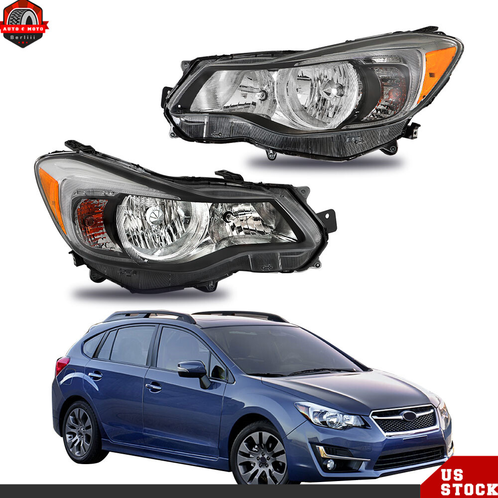For 2012-2015 Subaru Impreza Headlight Headlamp Assembly For 2013-2016 Crosstrek