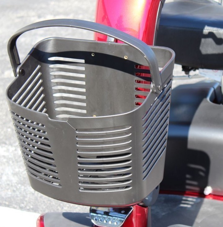 Pride Mobility Black FRONT BASKET for Victory, Go-Go Sport, Pursuit Scooters