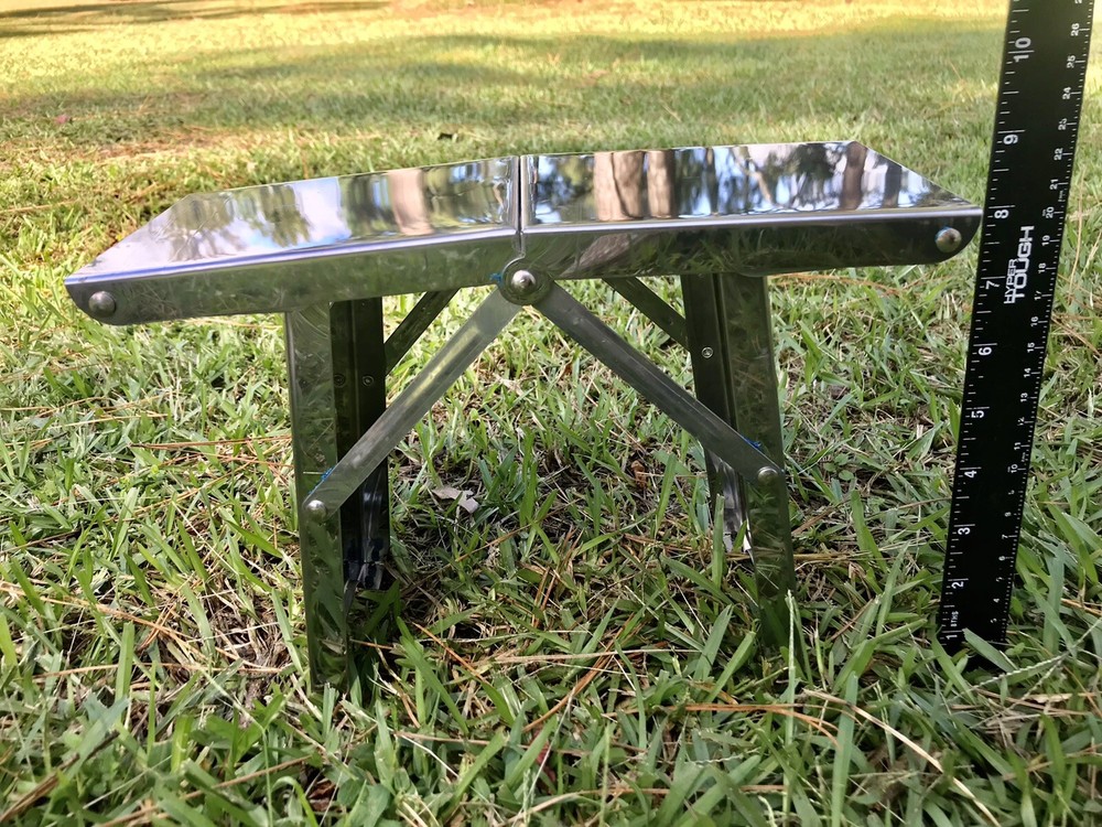 Stainless Steel Mini Stool – Strong, Sleek & Practical