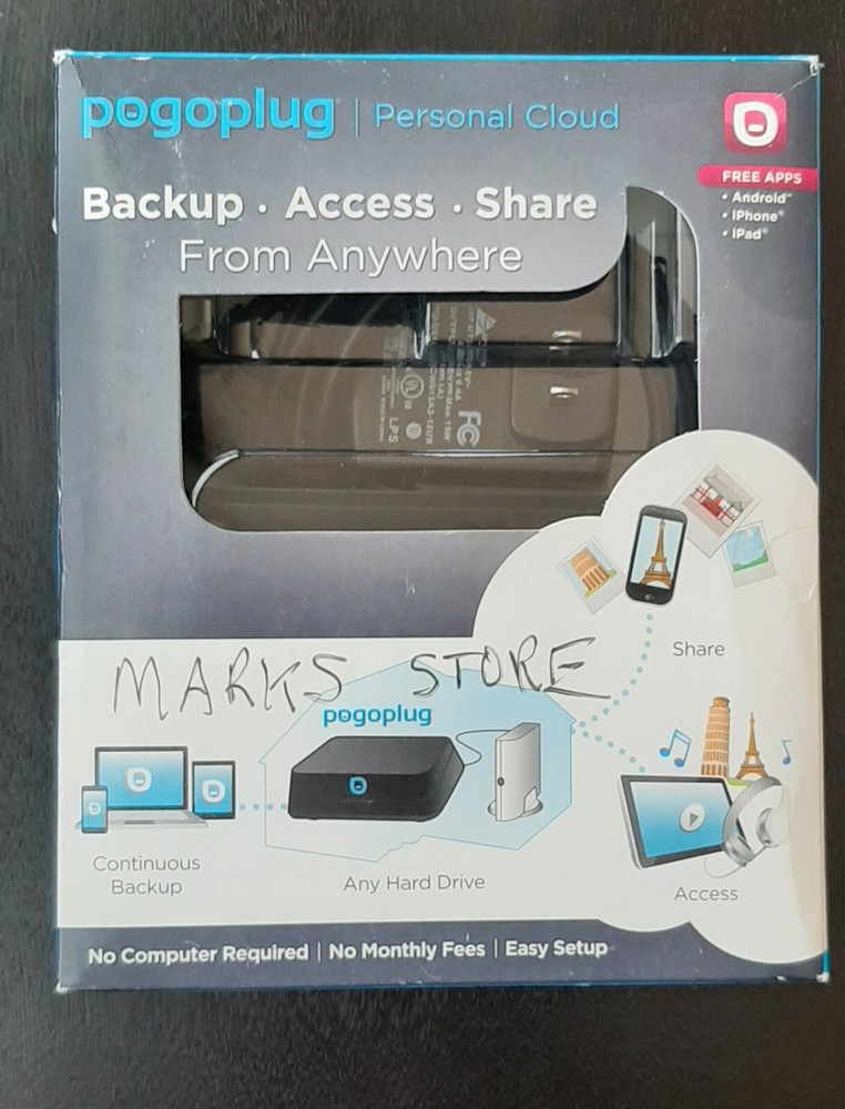 Pogoplug Personal Cloud Backup Hardware NEW IN BOX  use build Linux boot system