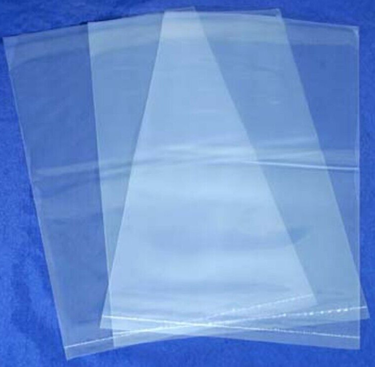 500 Clear large Flat Poly Bags 2mil  20x14" Plastic Bag