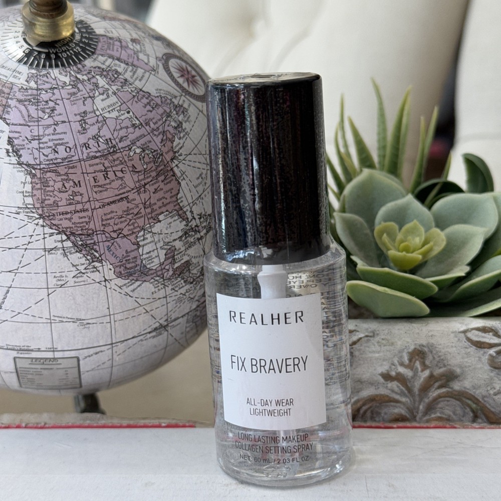 💦 REALHER Fix Bravery Lightweight Setting Spray – 60 ml / 2.03 oz | NEW