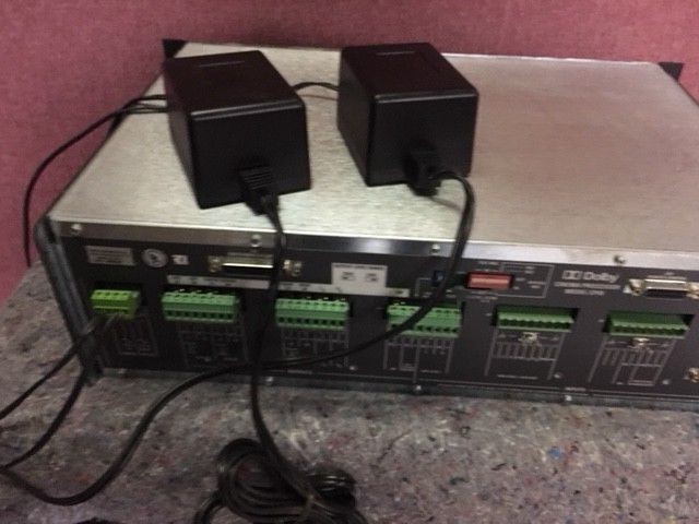 DOLBY CP-45 Stereo Cinema Processor with Crown Amplifiers