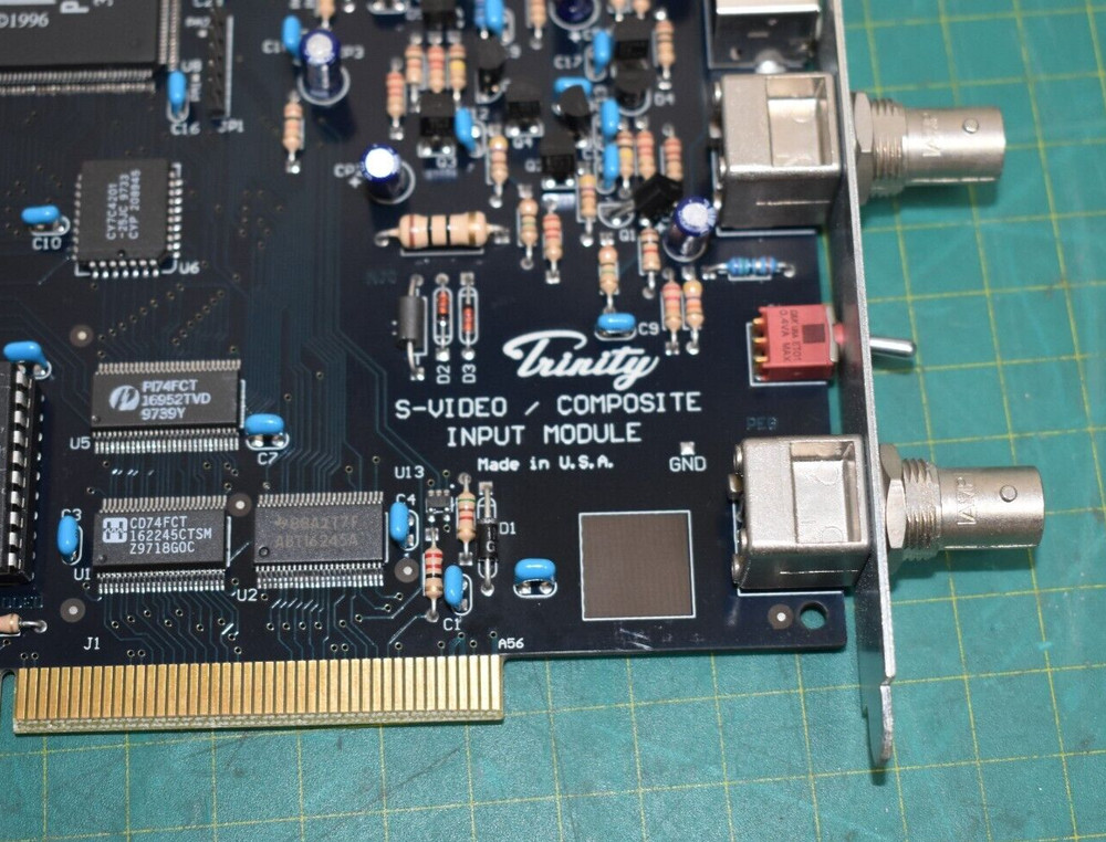 Play Inc. 34-059-5 Trinity S-Video Composite Input Module GlobeCaster Plug-In