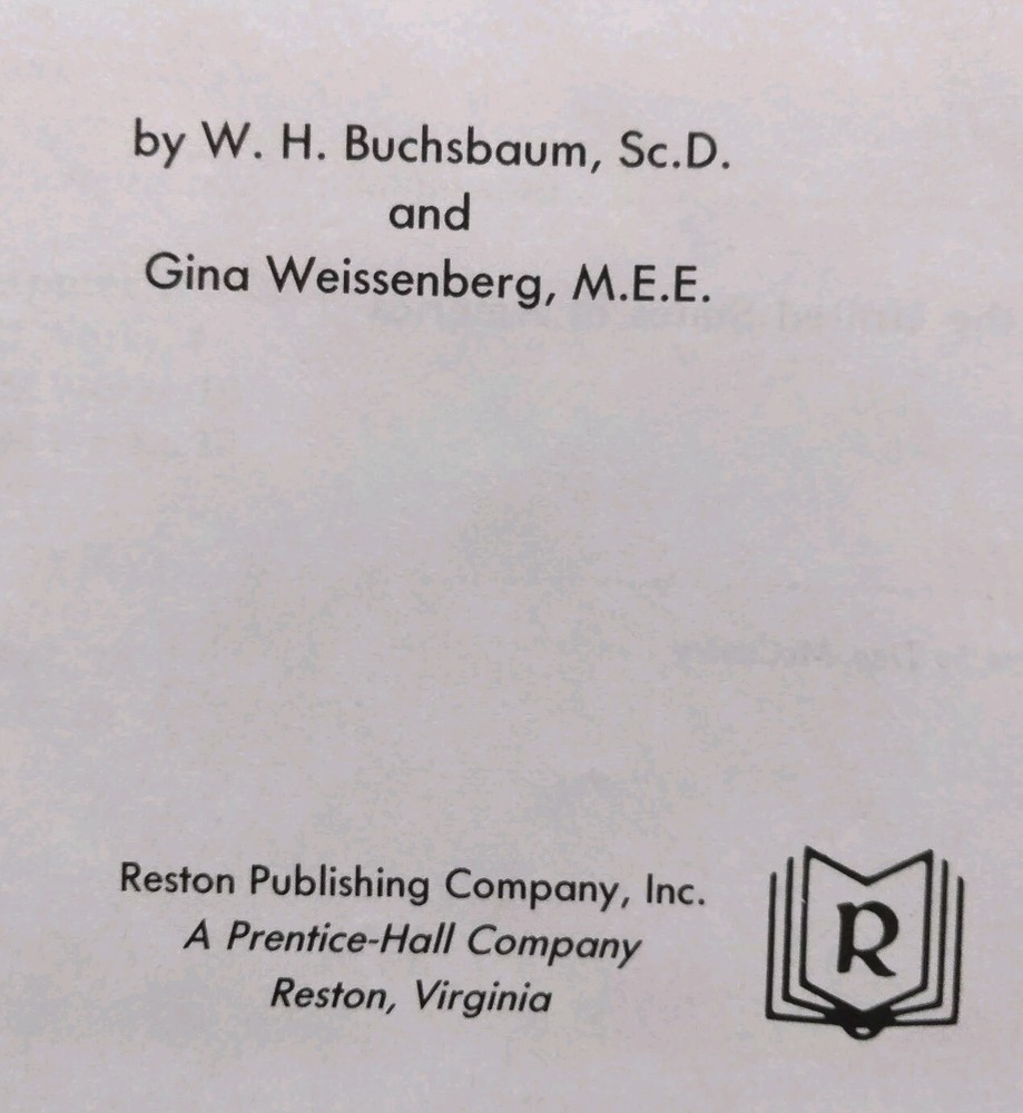 Microprocessor and Microcomputer Data Digest Walter Buchsbaum Weissenberg 1983