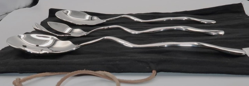 Michael Aram, Wavy Branch, 3 Pc Serving Set, 12"