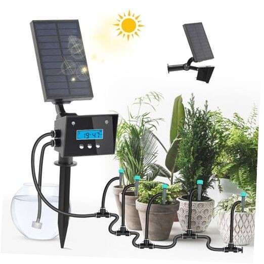 Solar drip Irrigation System, Solar Automatic palnt Waterer for Outdoor