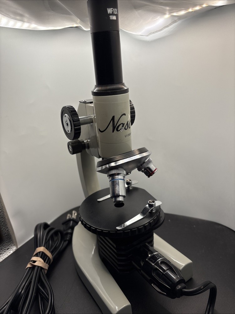 Nasco Elementary Mirror Microscope Tested Works