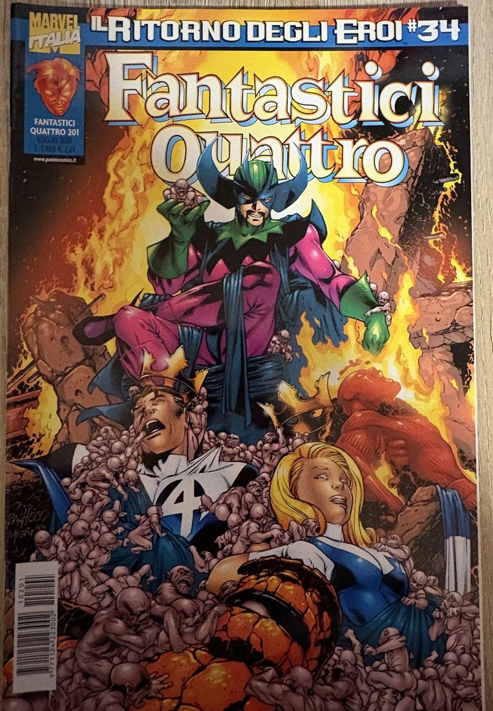 Fantastic Four No.201 - Marvel Italy