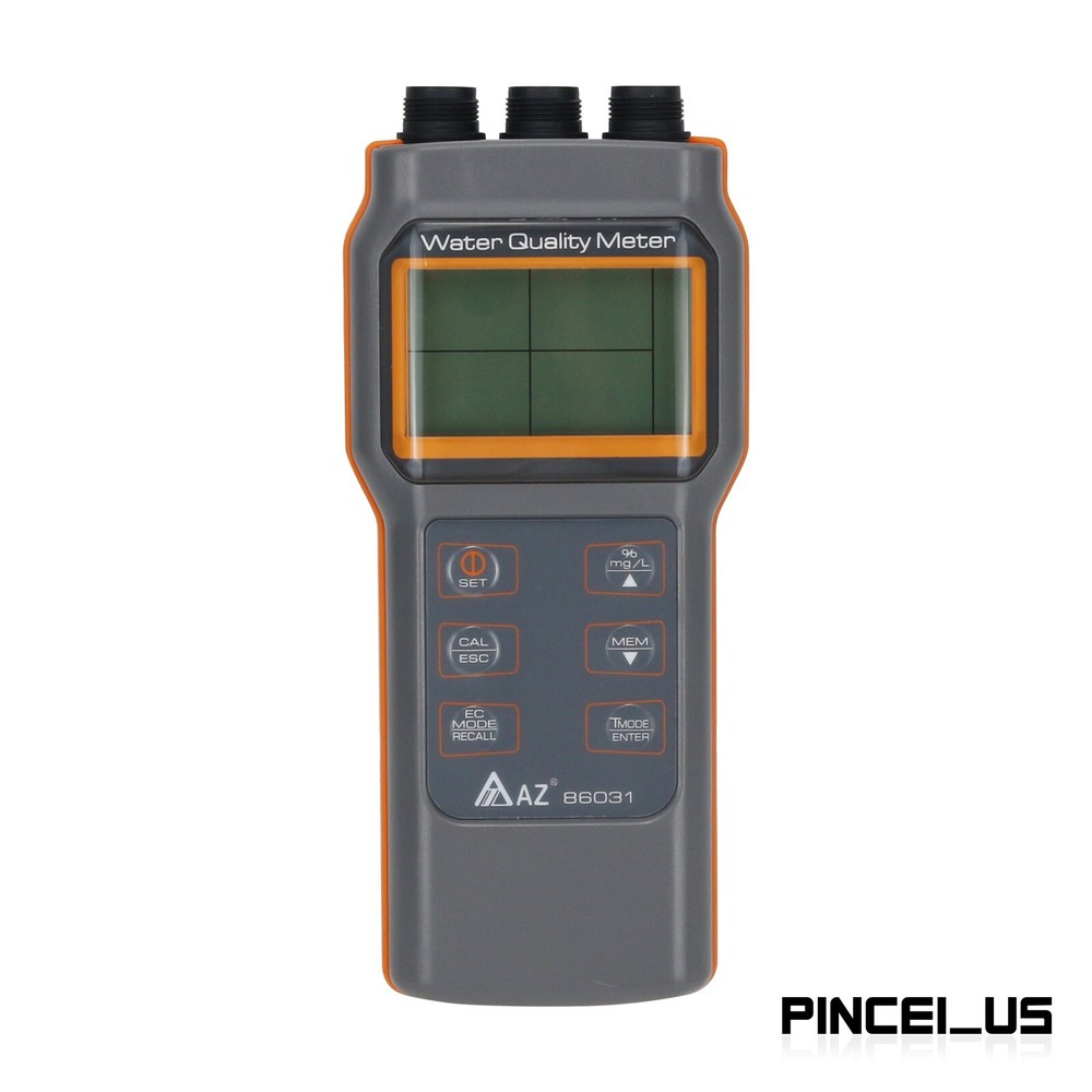 AZ86031 Water Quality Meter Multifunctional PH Tester Dissolved Oxygen Detector
